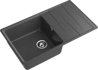 Мойка кухонная GranFest LEVEL LV-860L графит